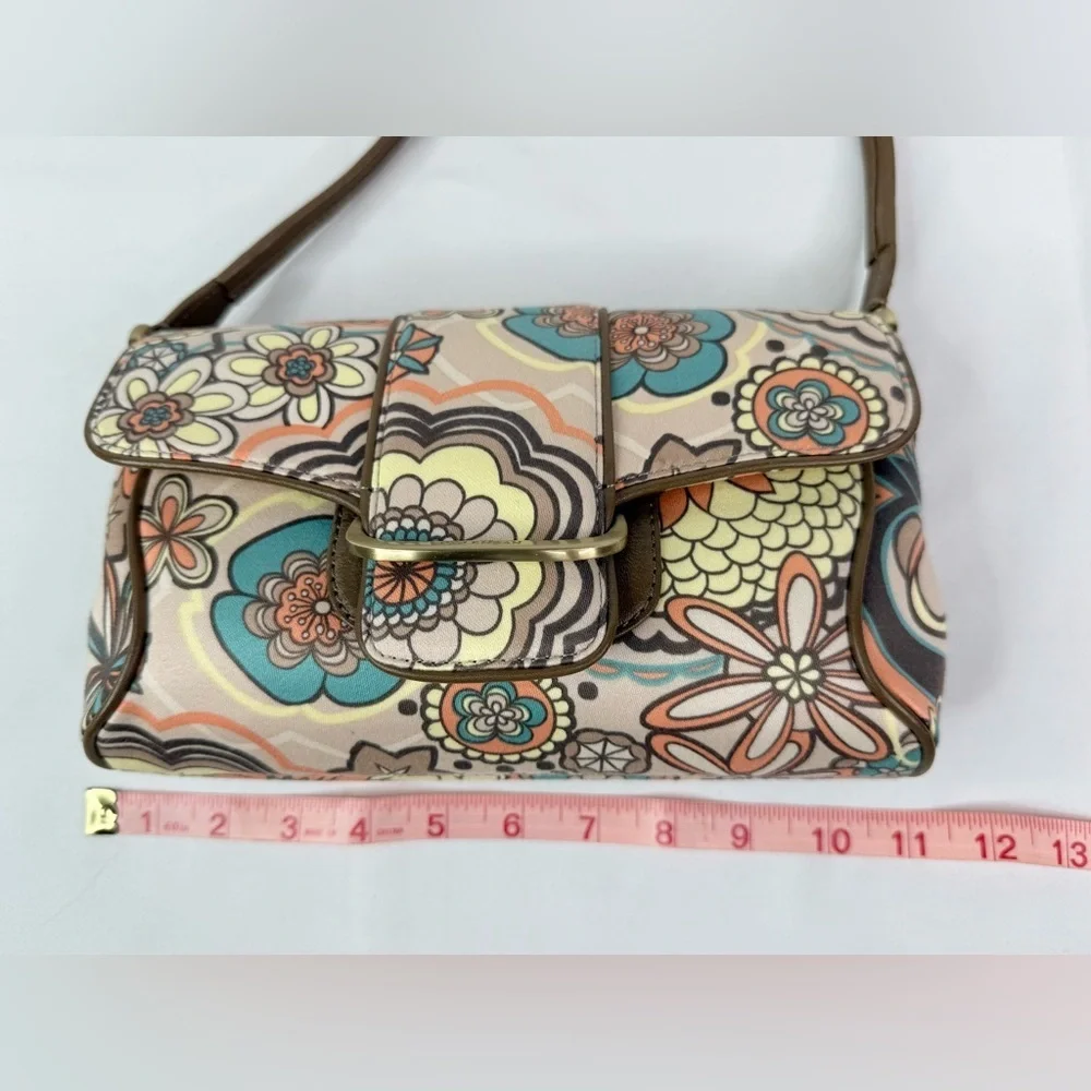 Cole Haan Avalon Deco Multicolor Floral Shoulder Bag